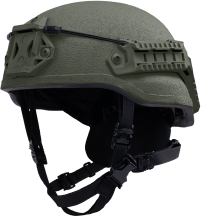 ACH / MICH Tactical Ballistic Helmet (NIJ L3a) - Mid Cut - Green